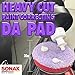SONAX Hybrid Wool Pad | Heavy Cut Polishing Pad for Dual-Action Machines | Reduces Polishing Time | Removes Deep Scratches & Matting | 85% Wool, 15% Polyester | Low Heat | 494041| 3 Inch, 2 Pack