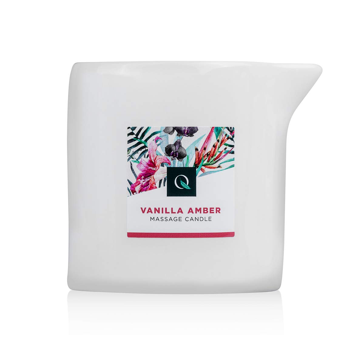 [Vainilla Vela de Masaje] Exotiq Massage Candle Vanilla Amber (200 ml) Deléitese con un masaje en casa con los aceites de masaje Exotiq calientes (EX-MC-04-200)