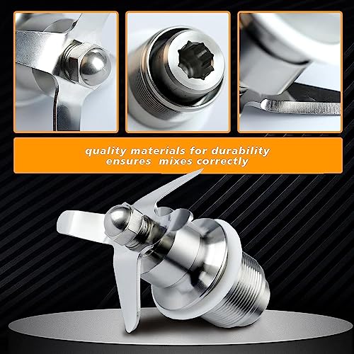 Ensamblaje de cuchilla para licuadora profesional acero inoxidable miniatura 7