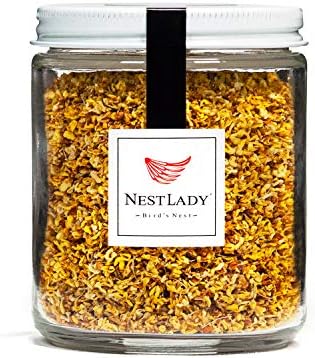 NESTLADY Osmanthus Flower Tea, Dried Golden Osmanthus, 30g