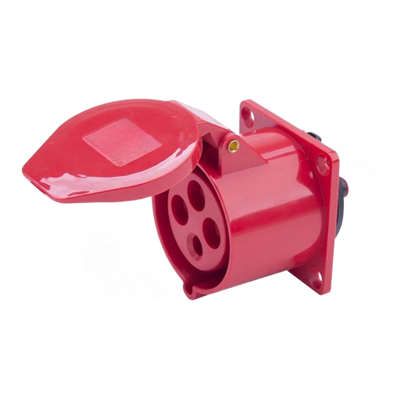 Enchufe industrial tipo socket pared IP44 de 32A 4 pines y formato 324Type