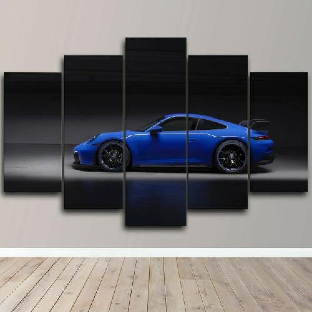 Papier peint modulaire 911 course : solution déco pour grands murs vides - 5