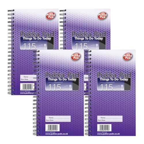 Carnet de notes Things To Do Today Pukka Pad planificateur quotidien organiseur travail