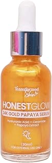 Transformed Skin HONEST GLOW 24K Gold Papaya Serum, 30ml