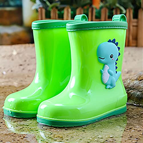 Lykmera Botas de chuva infantis para meninas, sapatos de borracha para crianças, sapatos leves de de