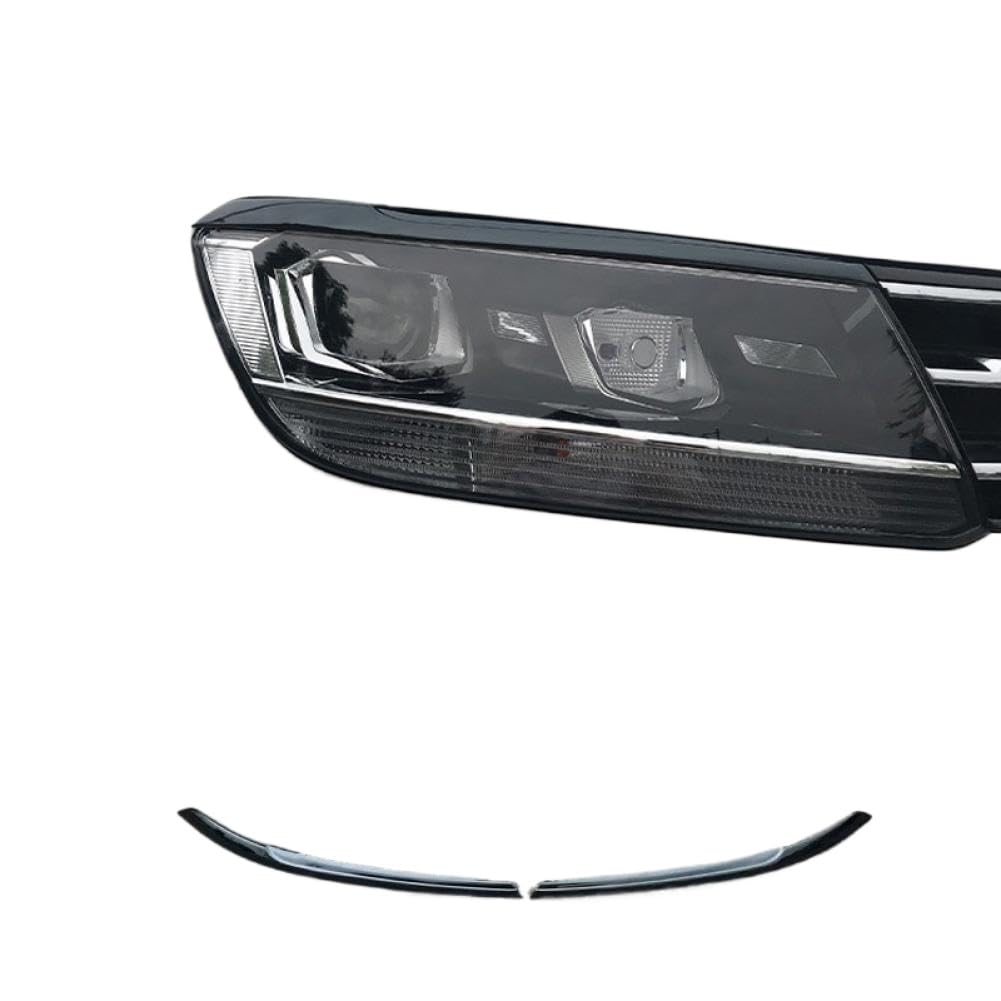 Embellecedor de la ceja del faro delantero compatible con MK2(Black)