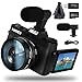 Produktbild Digitalkamera 4K 48MP Kompaktkamera 3,0-Zoll-Ultraklarer Bildschirm YouTube-Vlogging-Kamera mit Weitwinkelobjektiv und digitaler 16-Fach-Zoom-VideokameraKameras für die Fotografie