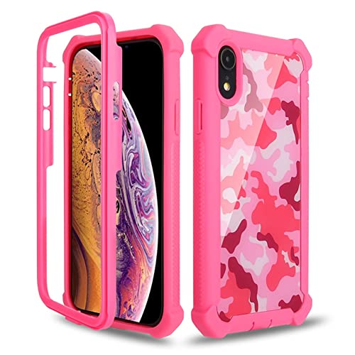 Coque iPhone 12 transparente antichoc en TPU souple et polycarbonate rigide rose