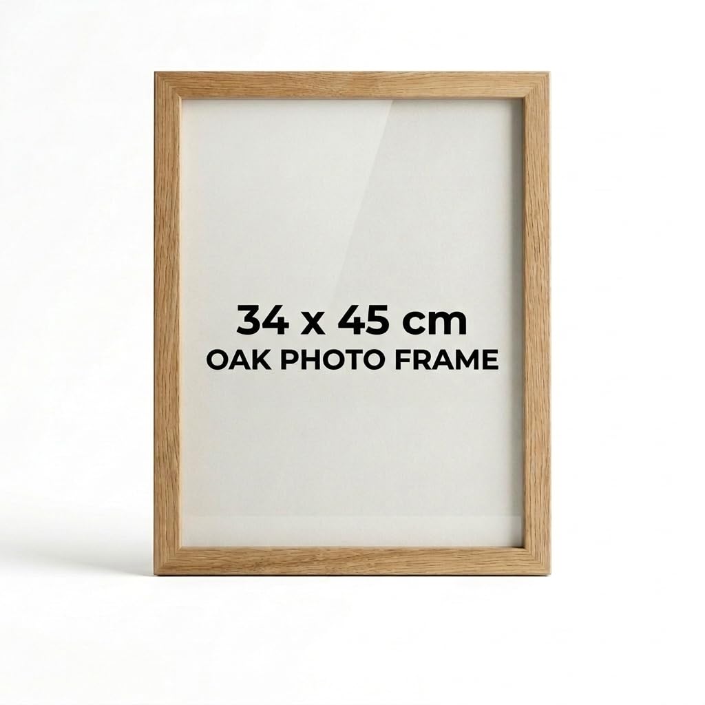 35X45 cm Oak Picture Frames, 35 X 45 cm Picture Frame, Square Photo frame (Oak, 35 X 45 cm)