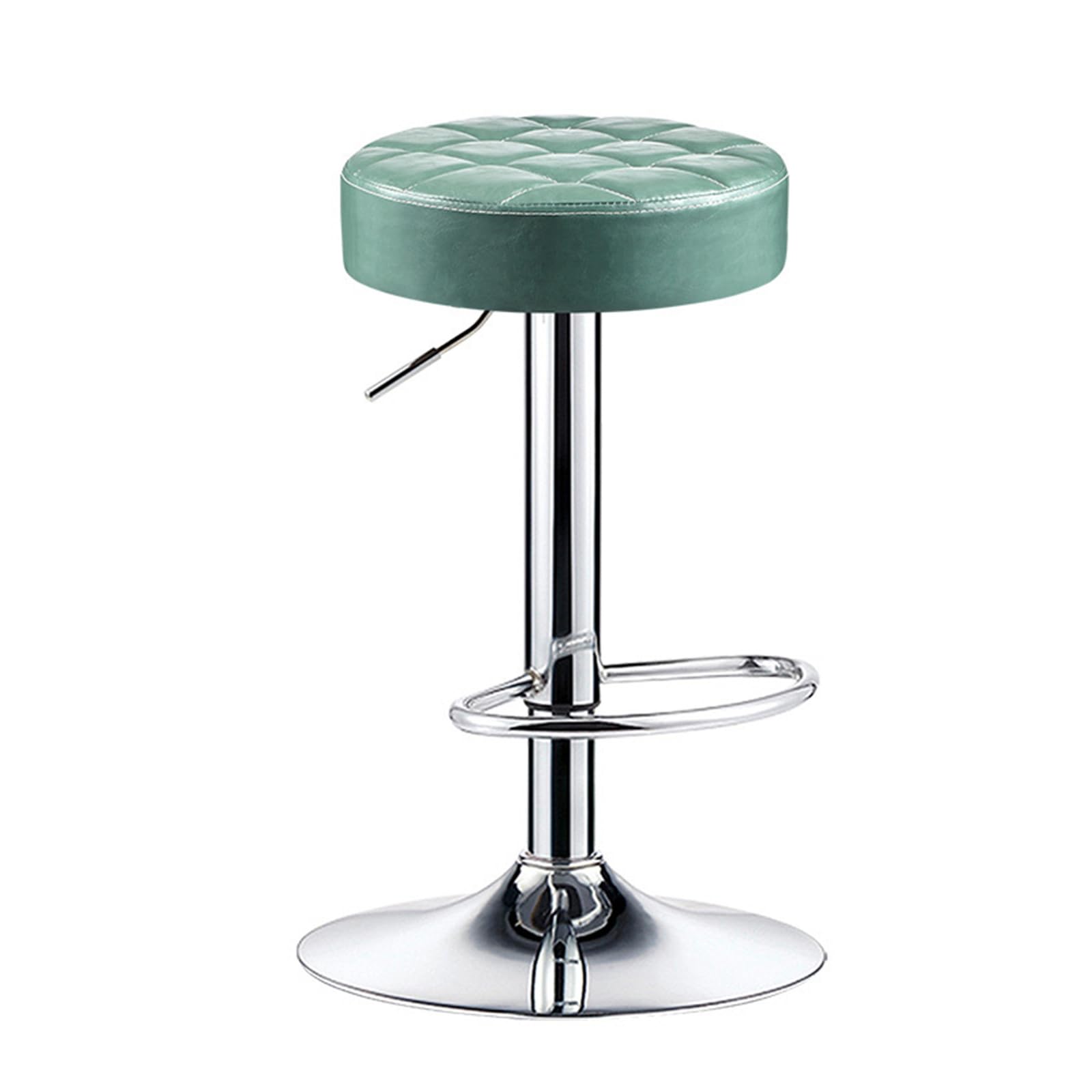 Sgabelli Da Bar Regolabili In Altezza 60-80 Cm – Rotondi, Design Contemporaneo – Per Cucina, Negozio, Salone – Colore D
