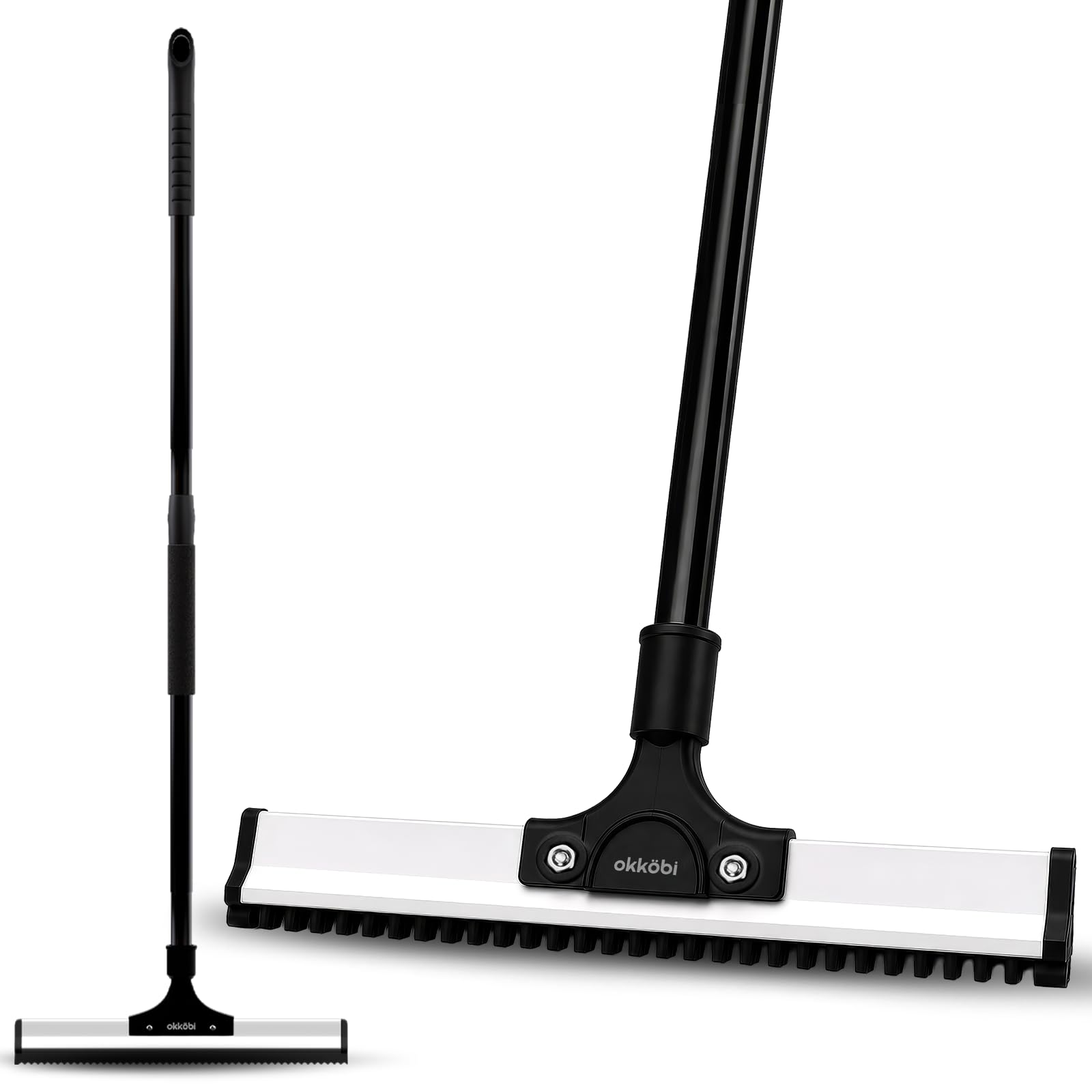 Carpet Rake for Pet Hair Removal Scraper Tool & Broom for Dog & Cat Fur Pet Hair