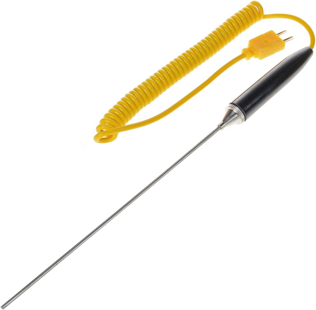 Thermocouple Probe, Saim WRNK-187 0-1100C K-Type Thermocouple Probe Temperature Sensor 3 x 200mm