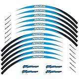 Pour Suzuki HAYABUSA Hayabusa Moto Autocollants de roue réfléchissants Autocollants de bande de jante Autocollants Accessoires Imperméables