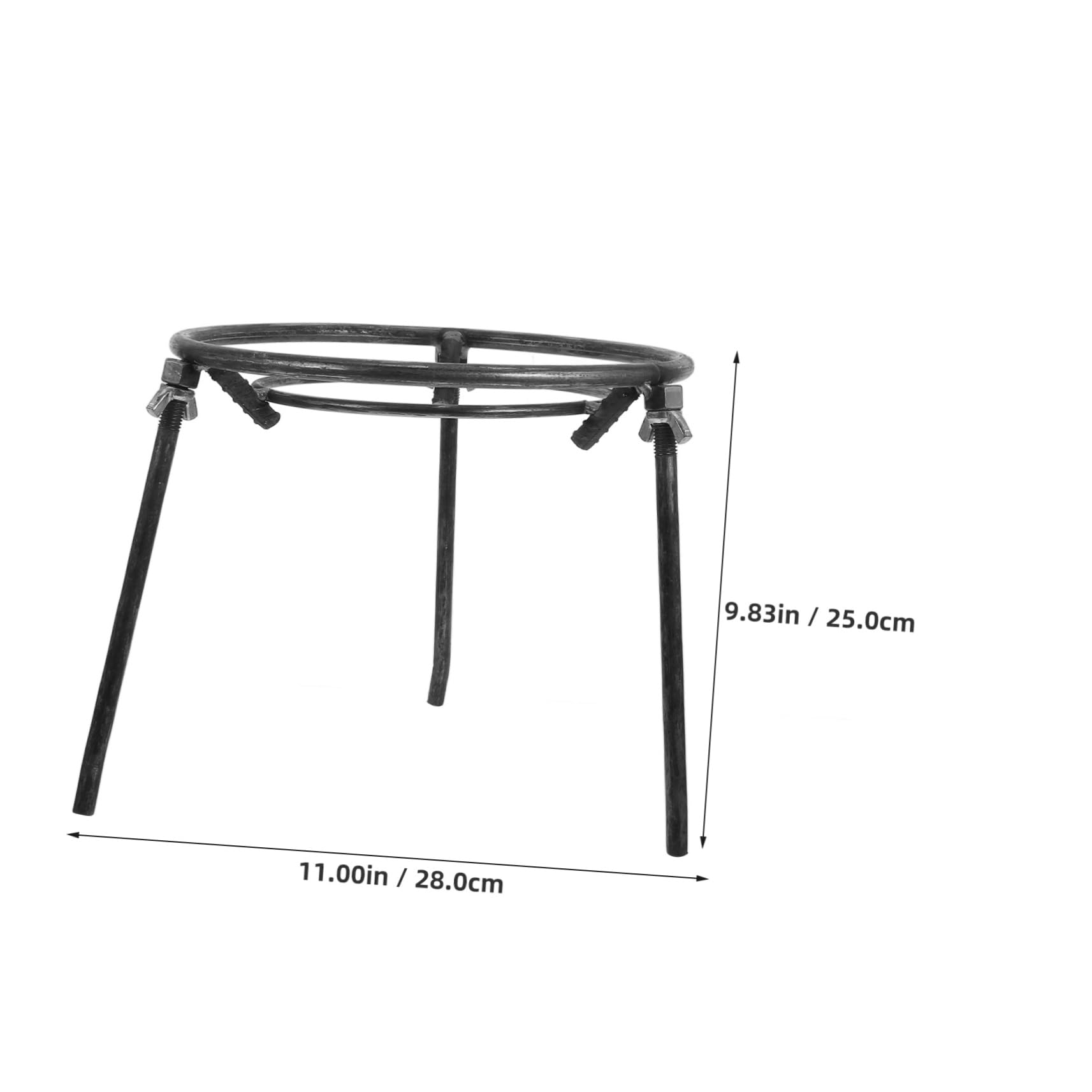 TOYANDONA Barbecue Pour Support De Cuisson Extérieur Trépied Pour Réchaud Adapté Pour Camping Et Pique- Équipement De Cuisson Polyvalent