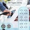 QIAO)) Portable 7.4kW EV Charger Type 2 Smart App, Max. 8-32A 1-Phase 7M Electric Car Charger with 2.8' LCD Display, Carry Bag, Bracket, Cable Holder, Mobile Wallbox Charging Station for Home Travel #4