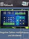 Negative Zahlen multiplizieren und dividieren - Schulfilm Mathematik