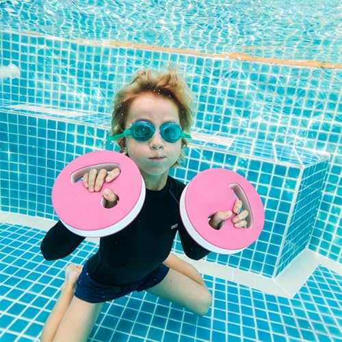 Discos de resistencia para tonificar brazos en la piscina de forma suave 7