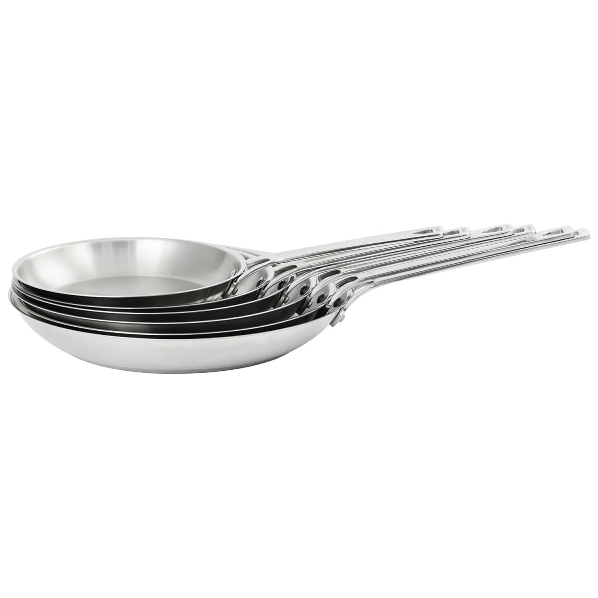 Cristel - Poele en inox brossé collection 1826 Ø28 cm