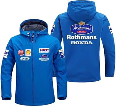 Amazon | [うりだす] ロスマンズ ホンダバイクフード付きジャケット