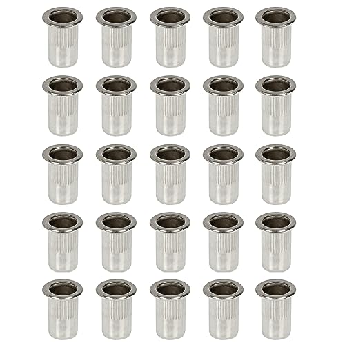 25 x Blindnietmuttern M5 Edelstahl Nietmutter Stainless Steel Rivet Nut SSRN05