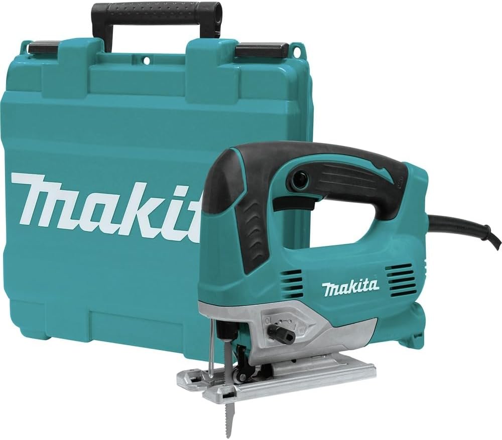 Makita JV0600K-R 120V 6.5 Amp Top Handle Corded Jig Saw with Tool Case (Renewed)