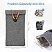 Faraday Bag, RFID Signal Blocking Bag, GPS Car Key Cell Phone Signal FOB Blocker Wallet Shielding Pouch Privacy Protective Case, Car Security Protection, Anti-Theft Pouch, Anti-Tracking Anti-Spying