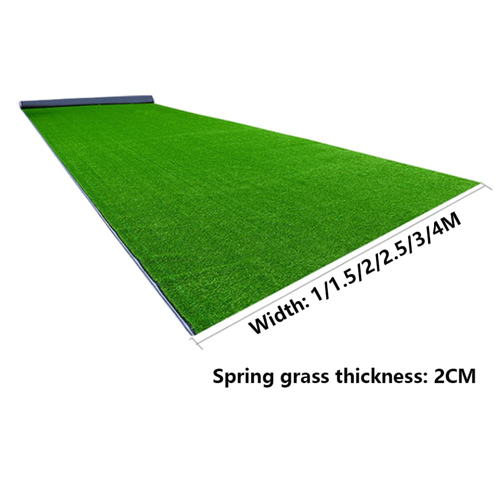 Tapis de gazon synthétique réaliste de 20 mm pour jardin, terrasse, balcon, espace pour animaux domestiques, bricolage intérieur/extérieur