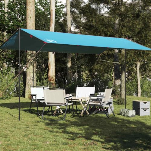 Home Garden, lona de camping azul 500 x 294 cm impermeable