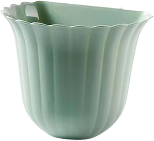 Miniatura 7 de KLKCMS Bote de basura de escritorio, soporte para utensilios de cocina, macetas de flores, contenedor de plantas, cesta de basura de papel para