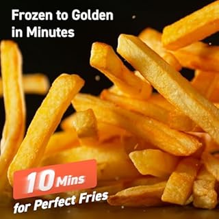 COSORI Small Air Fryer, 2L, Led Touch-control Display, 900W, 53% Faster, Nonstick and Dishwasher Safe, 30 Online Recipes, Low Noise, 97% Less Oil, Black