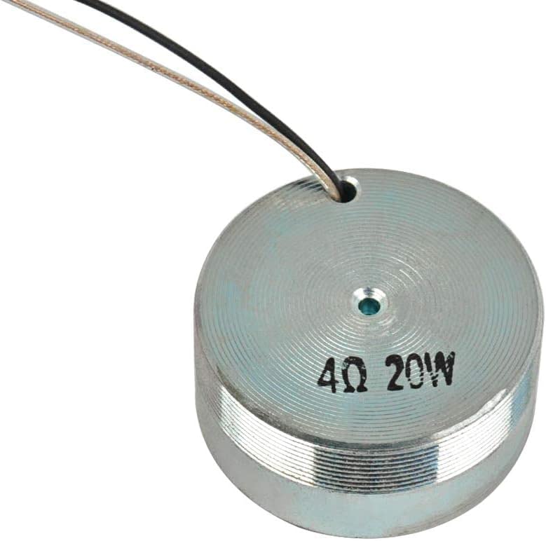 Desconocido Mini Columna de Altavoz portátil, Altavoz de vibración Completa de 44/50MM, Altavoces de resonancia portátiles Altavoz para Ordenador, 1 ud.