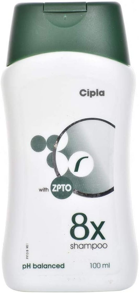 Cipla 8X - Bottle of 100 ml Shampoo