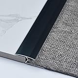 YXX Black Floor Transition Strip Carpet to Vinyl, Flooring Reducer Edge Trim Carpet to Wood, Carpet...