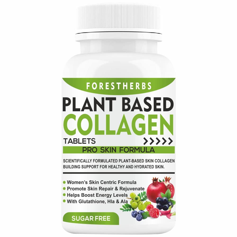 See full amazon price history chart for FORESTHERBS Collagen Supplements For Women Enriching Biotin, Hyaluronic Acid, Vitamin C, D3, E, Glutathione, Alpha Lipoic Acid, Green Tea, Spirulina & More For Skin, Hair, and Bones -60 Tablets FORESTHERBS Collagen Supplements For Women Enriching Biotin, Hyaluronic Acid, Vitamin C, D3, E, Glutathione, Alpha Lipoic Acid, Green Tea, Spirulina & More For Skin, Hair, and Bones -60 Tablets (B0B217RCXM) Amazon Price History, Amazon Price Tracker