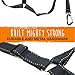 Mighty Paw Dog Seat Belt For Car Headrest - Distraction Free Driving, Heavy-Duty Aviation Grade Aluminum Carabiner, and Tactical Buckle.Adjustable Dog Seatbelt Harness for Small, Medium and Large Pets