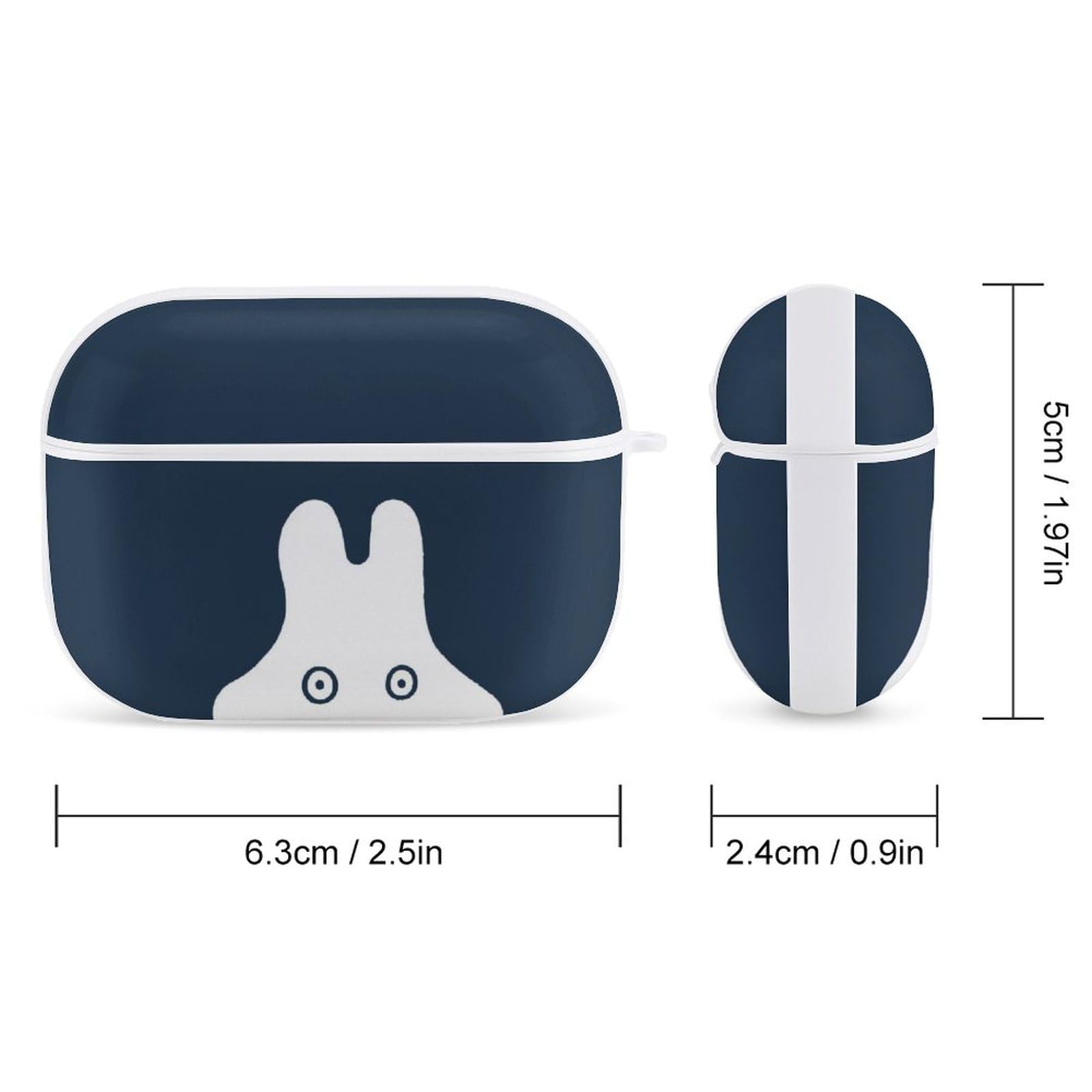Amazon | ミッフィー おばけ AirPods Pro ケース Airpods充電ケース用