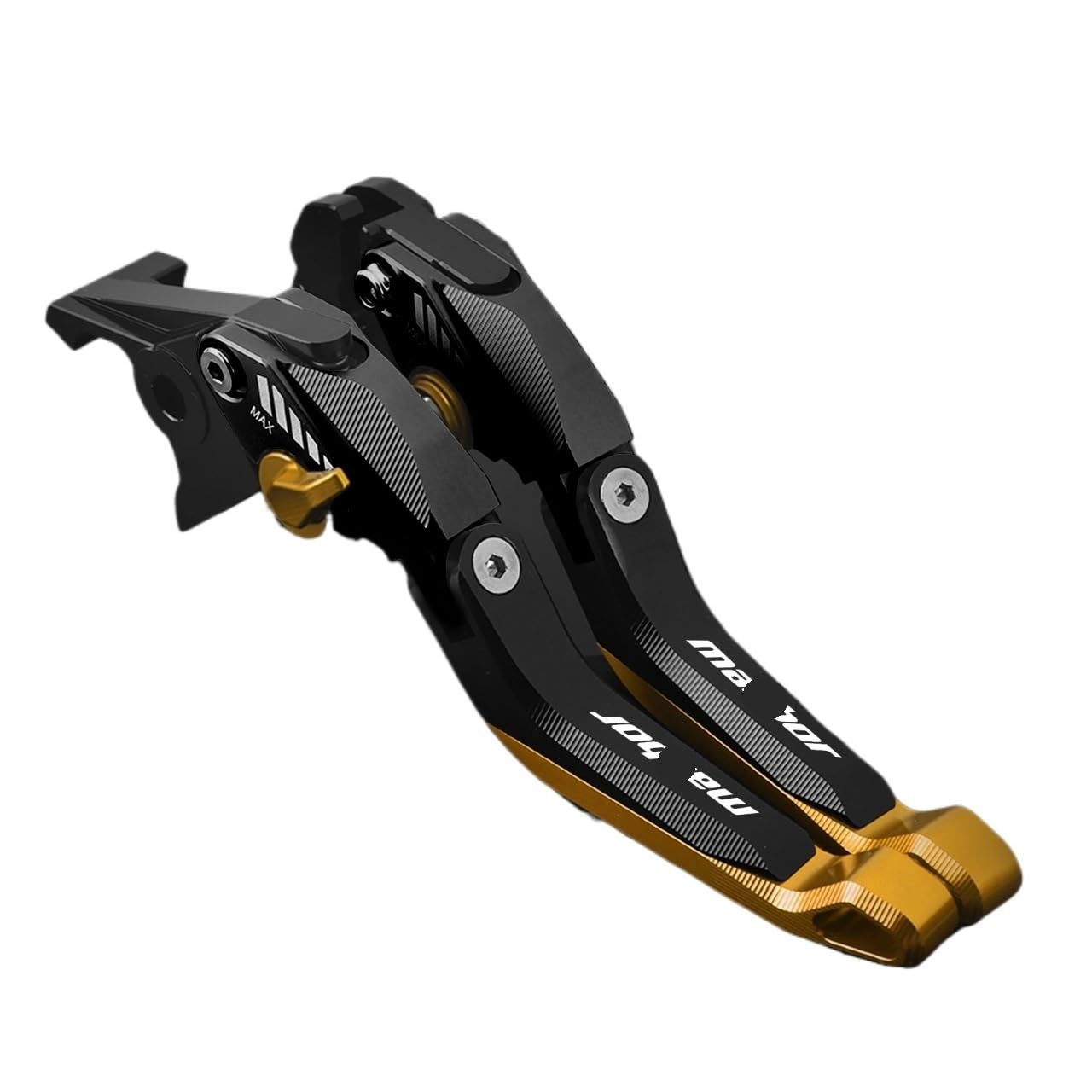 Zdgxfhsrh Gr1 Motorcycle Brake Clutch Levers For Macbor Montana Xr5 Excelle 500X 2019-2022 Motorcycle Cnc 5D Aluminum Adjustable Folding Handle Clutch Lever Brake(Gr1)