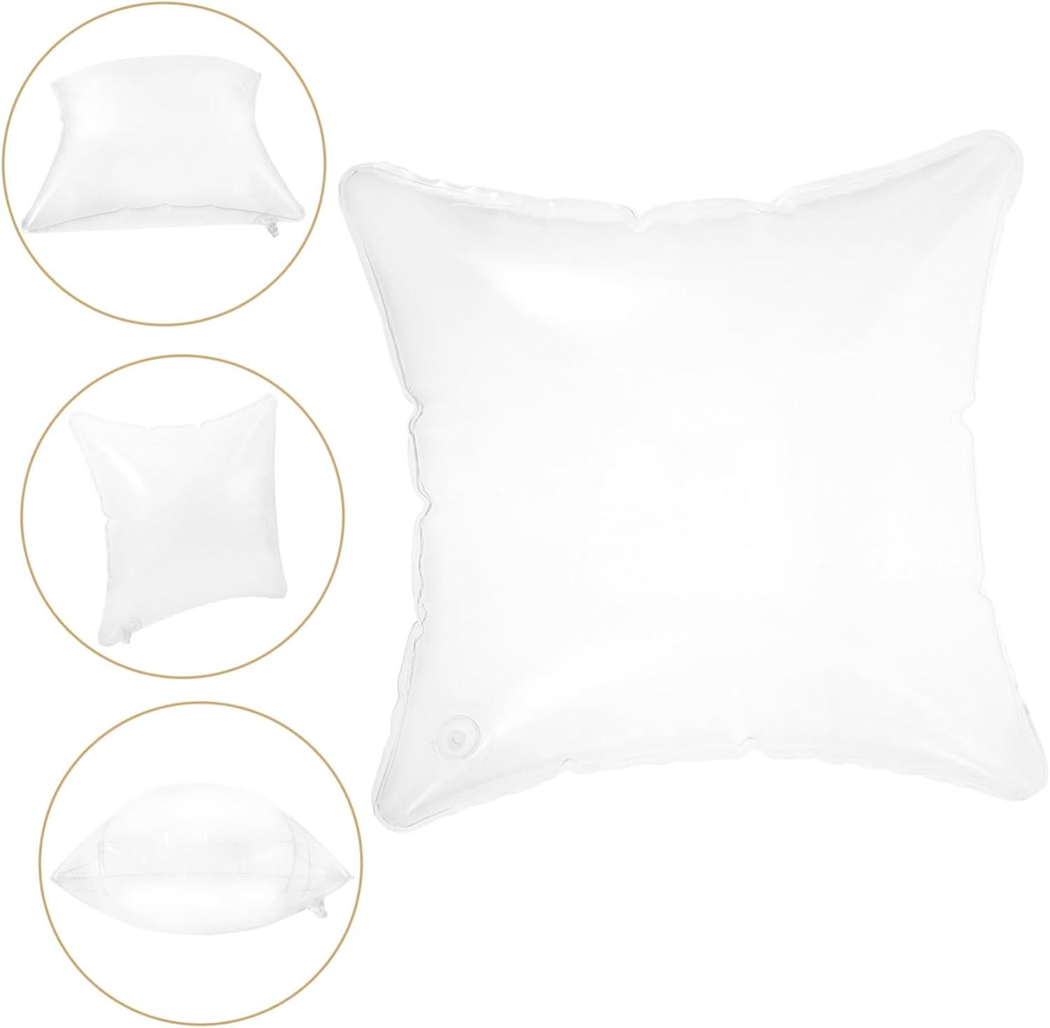 3pcs Pillow Inserts Inflatable Camping Pillow Inserts Decorative Cushions for Outdoor Furniture