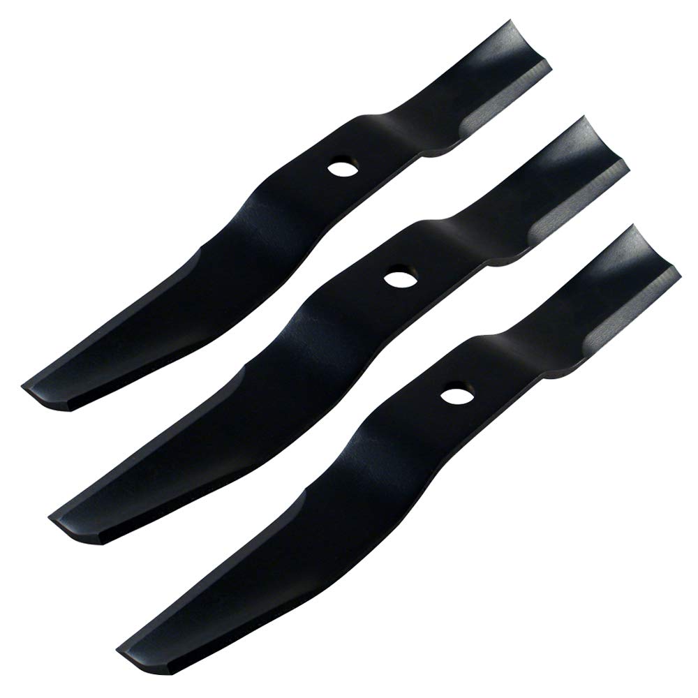 RocwooD Blade Set 3, 420mm 16.5 Fits Kubota RC48-G20K G1700 G1900 CW Lawnmower