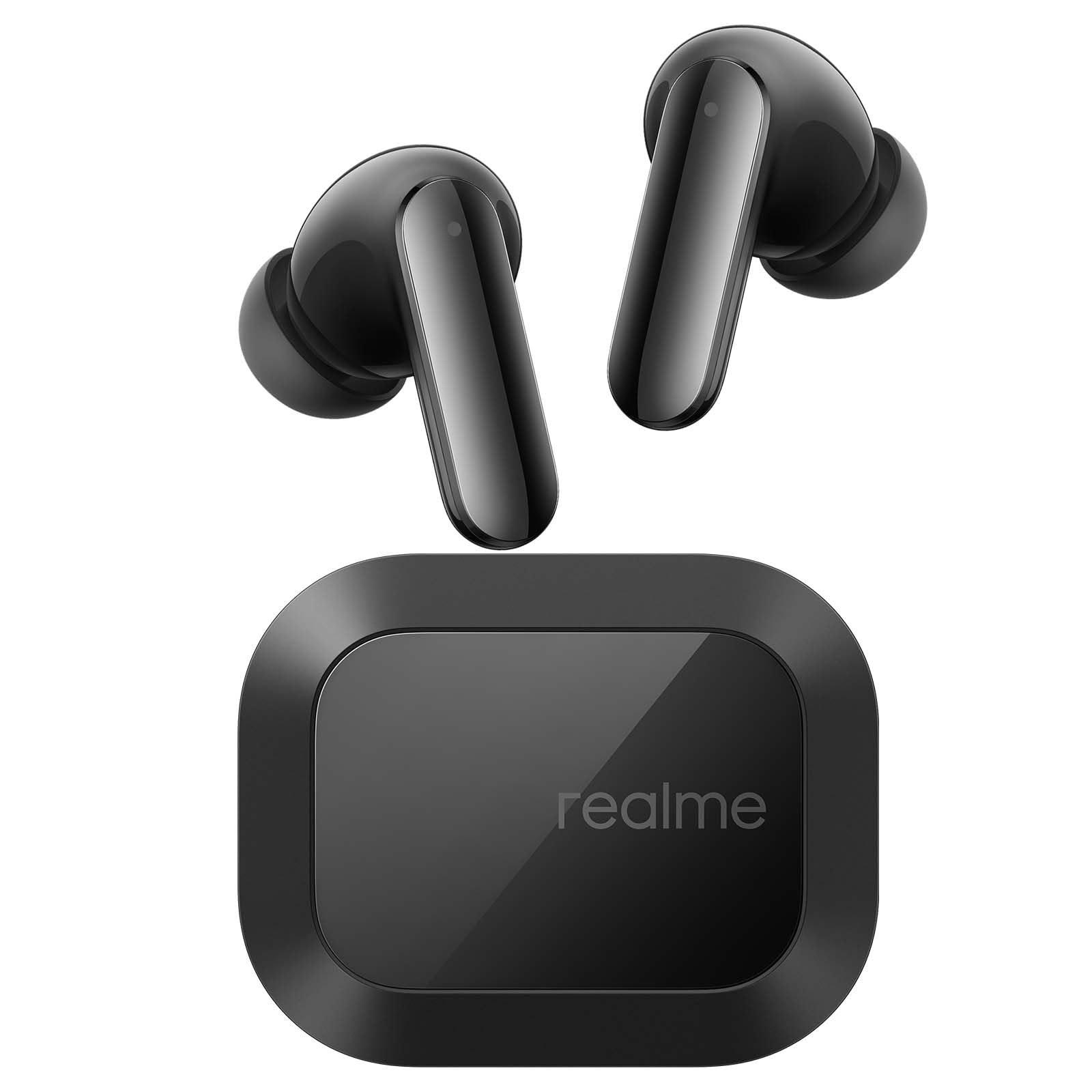 realme Buds Air 8 Pro Écouteurs Bluetooth sans Fil, Adaptative 55dB, Haut-parleurs 11mm+6mm Double DAC, Autonomie 50H, LHDC, Hi-Res Audio, Bluetooth 6.1, Réduction Bruits Appels IA, IP55, Noir
