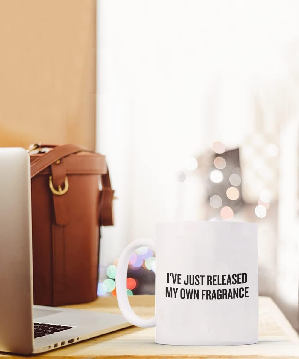 Fart Joke Mug Funny Fart Gift Perfume Maker Gift Fragrance Designer Funny Dad Gift Released My Own Fragrance image 4