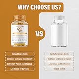 Berberine Gummies with Ceylon Cinnamon & Turmeric – High Strength Berberine HCL Supplement for Metabolic Support, Blood Sugar Balance – Vegan & Gluten-Free – 60 Gummies - Image 5