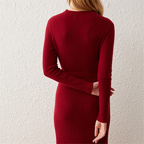 Robe pull en cachemire pour un look décontracté chic au quotidien