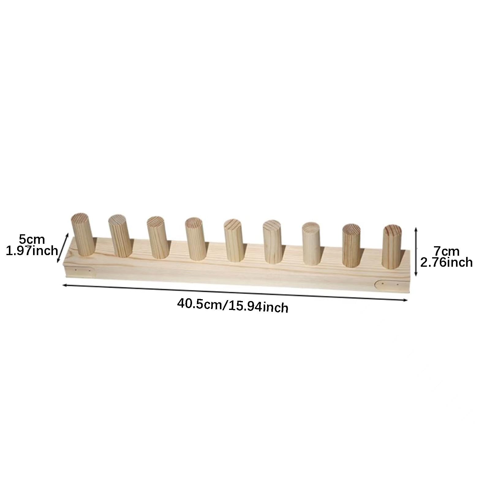 Strickrahmen Aus Holz, Einfach zu Bedienender Webrahmen für Große Decken, DIY Deckenrahmen, 4 Abschnitt