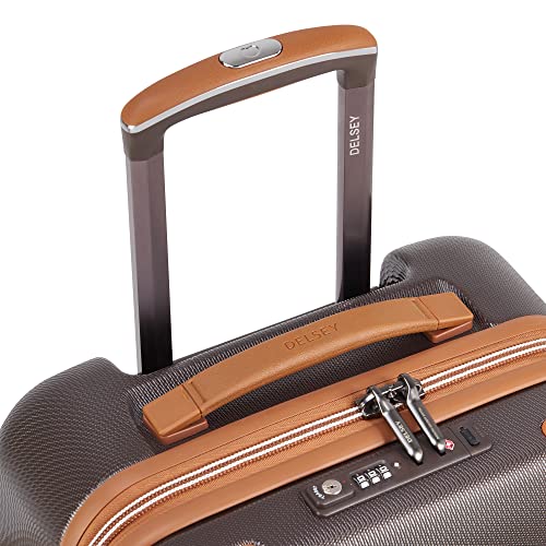 DELSEY PARIS Chatelet Air 2.0 - Hardside Carry on Plus 20 Inch - 360° Spinner Wheels - TSA Lock - USB Port - Lightweight Polycarbonate Travel Suitcase, Chocolate Brown by DELSEY PARIS - Image 7