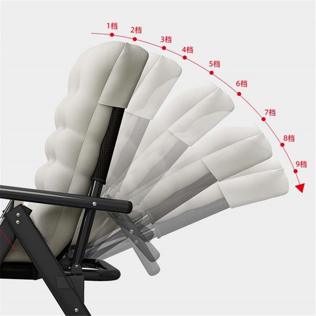 Folding Lounger Office Lunch Break Home Balcony Leisure Backrest Chairs Beach Portable Chair