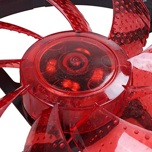BIG BOOM® 120mm PC Computer 16dB Ultra Silent 33 LEDs Case Fan Heatsink Cooler Coolin B7G4