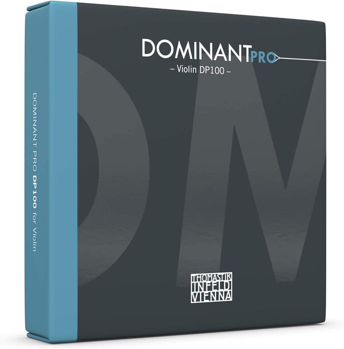 Thomastik-Infeld Dominant Pro Violin Strings DP100, 4/4 Synthetic Core Set for Advanced Violinists - Tin-Plated E, Aluminum A, Silver D&G - Powerful, Balanced with Broad Sound Colors - Made in Vienna