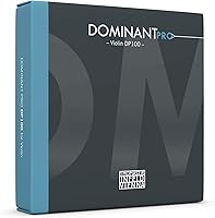 Vista 1 de Thomastik-Infeld Dominant Pro Cuerdas de Violín DP100, Juego de Núcleo Sintético 4/4 para Violinistas Avanzados - E Chapada en Estaño, A
