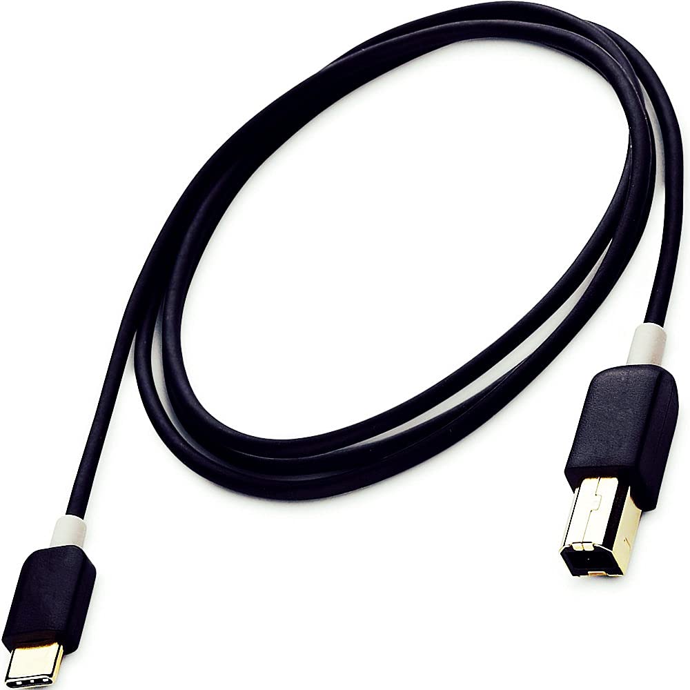 3.3 ft USB C Printer Cable USB C to USB B Cable USB B to USB C Cable Compatible with Printer MIDI Controller MIDI Keyboard